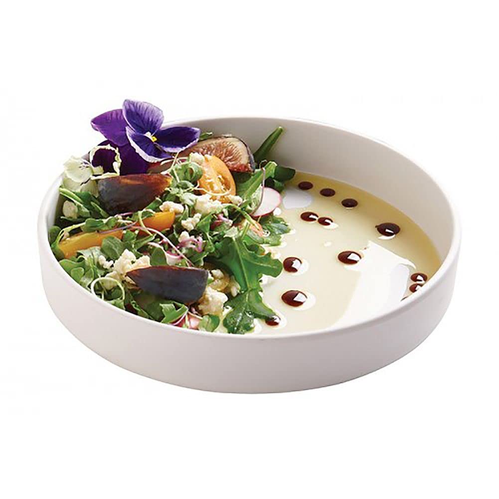 White Plate by CAL-MIL – Melamine, White, Model 22017-10-15