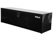 Buyers Products Company Black Gloss / 18 x 18 x 60 Inches / Rectangular, metal, hinged lid, smooth black powder-coated finis Truck Bed Toolboxes