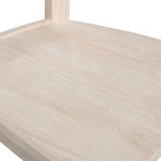 Solid Wood Dining Chair Unfinished Hardwood by Furnifact – Wood, Unfinished, Pack of 2