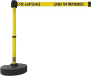 PL4090 Plus X1 15 ft Retractable Belt Barrier Set