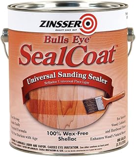 4-Pack of 1 gal Zinsser 851 Clear SealCoat Universal Sanding Sealer