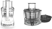 Cuisinart FP-130 13-Cup Multifunctional Food Processor White & Core Elements™ Juicing Center for FP-110 & FP-130 Series Food Processors
