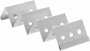 HUBERT Sandwich Displayer Zig Zag Stainless Steel - 10" L x 4" W x 2" H