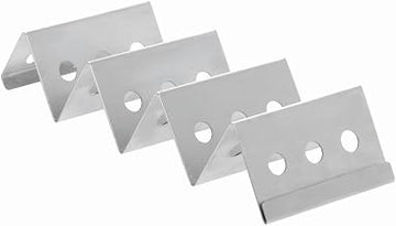 HUBERT Sandwich Displayer Zig Zag Stainless Steel - 10" L x 4" W x 2" H