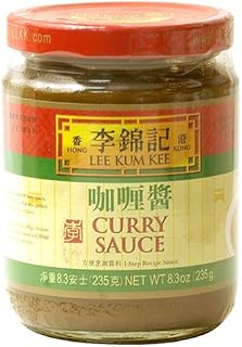 Lee Kum Kee Curry Sauce, 8.3-Ounce Jars (Pack of 4)