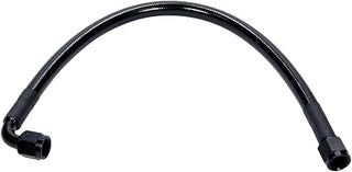 Allstar Performance Coated Braided Line 24in #6 Hose -6 Str/-6 90 Deg