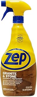 Zep Granite and Stone Cleaner and Protectant - 32 oz (Case of 1) ZUCSPP - Specialized Professional Grade Formula Cleans and Protects Stone