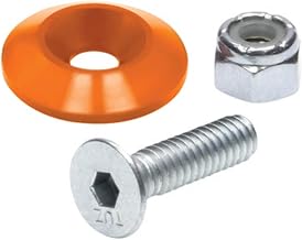 ALLSTAR PERFORMANCE Countersunk Bolt Kit Orange 10pk