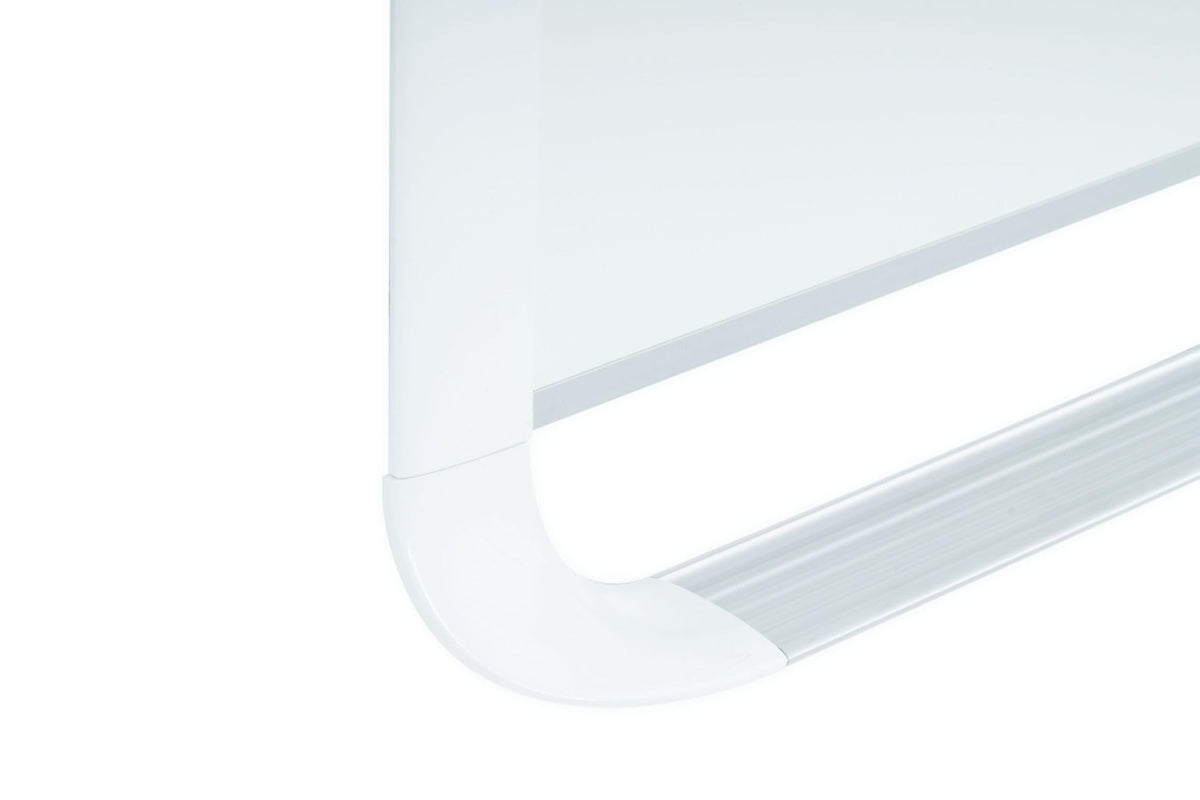 MasterVision White Frame / 96"W x 48"H / Lacquered Steel Dry Erase Boards