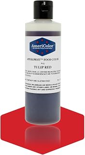 AmeriColor Tulip Red AmeriMist Airbrush Food Color, 9 oz