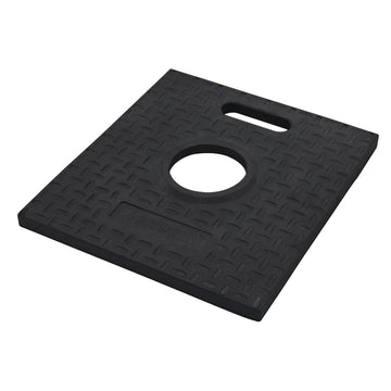 Rubber Base for Delineator Post by Global Industrial – Rubber, Black, Model RD10-R5R-10LBS