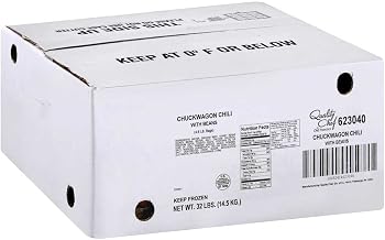 Chef Francisco Chuckwagon Chili with Beans - 8 lb. bag, 4 per case