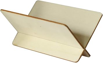 Tablecraft Disposable Taco Taxi, X-Shape Two-Piece, Poplar Wood, 3.5 x 2.5 x 1.75", Pack of 50