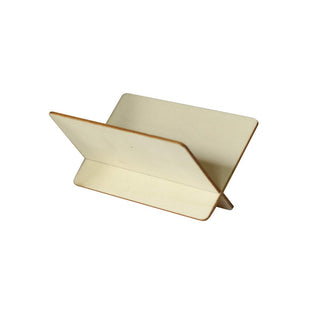Disposable Taco Taxi by Tablecraft – 3.5" x 2.5" x 1.8", Poplar Wood, Brown, Model 10516