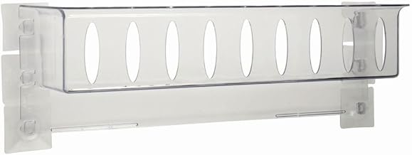 HUBERT Refrigerator Cooler Door Beverage Rack Clear Polycarbonate - 18 1/4" L x 4 1/2" W x 6" H