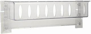 HUBERT Refrigerator Cooler Door Beverage Rack Clear Polycarbonate - 18 1/4" L x 4 1/2" W x 6" H