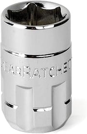 GEARWRENCH 1/4" Drive Pass Thru® 6 Point Standard Metric Socket 12mm - 522120GR