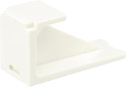 Panduit CMBIW-X Blank Module, Mini Com, Off White, 1 Port, 10-Pack
