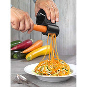 Spiral Cutter by Microplane – One size, Stainless Steel, Black, Model 48000E