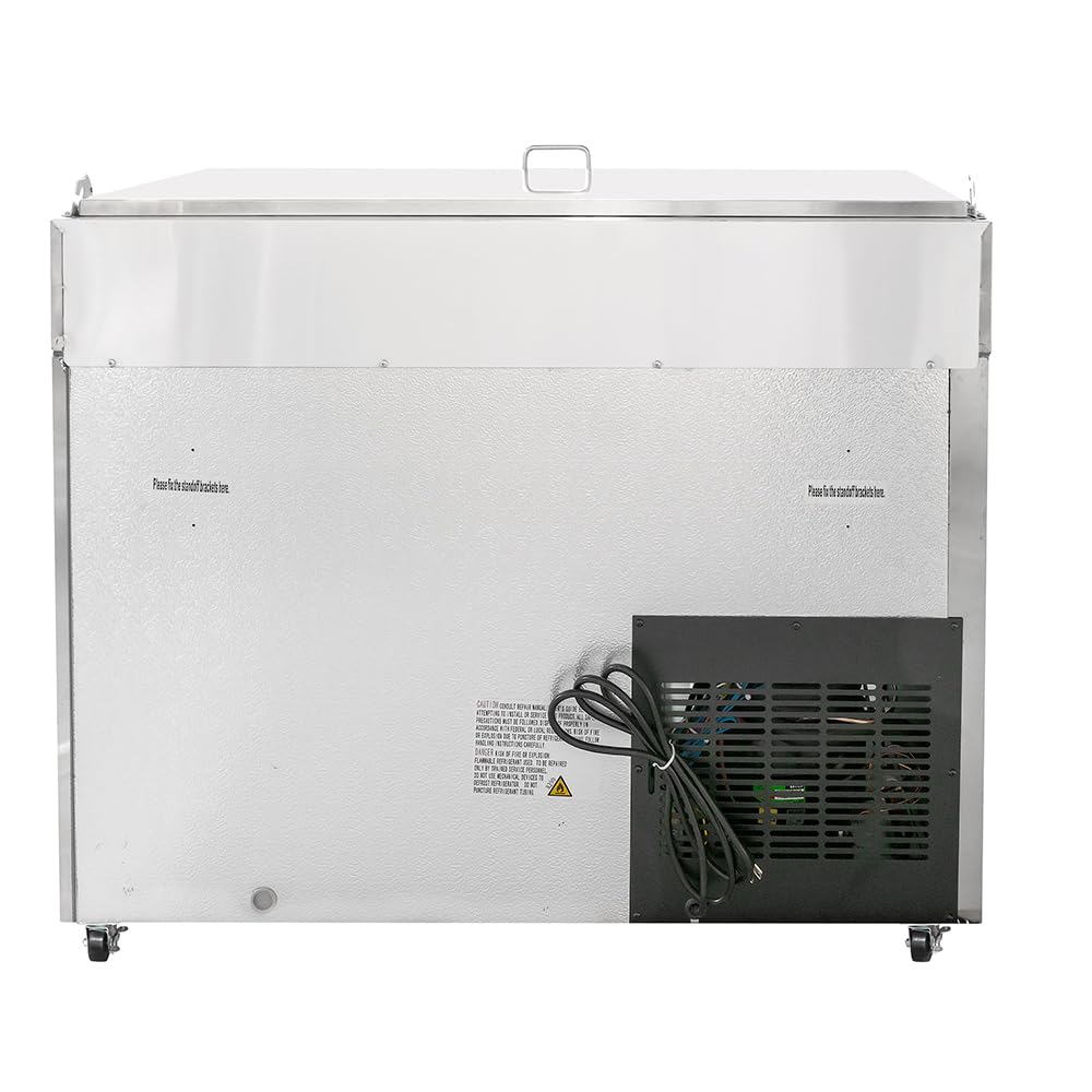 44 1/2" Pizza Prep Table w/Refrigerated Base by MOTAK – 50.00x37.01x45.67, In Description, Check Images, Model MPR-44-X