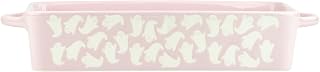 10 Strawberry Street Flying Ghost Bakeware, Rectangle, Pink