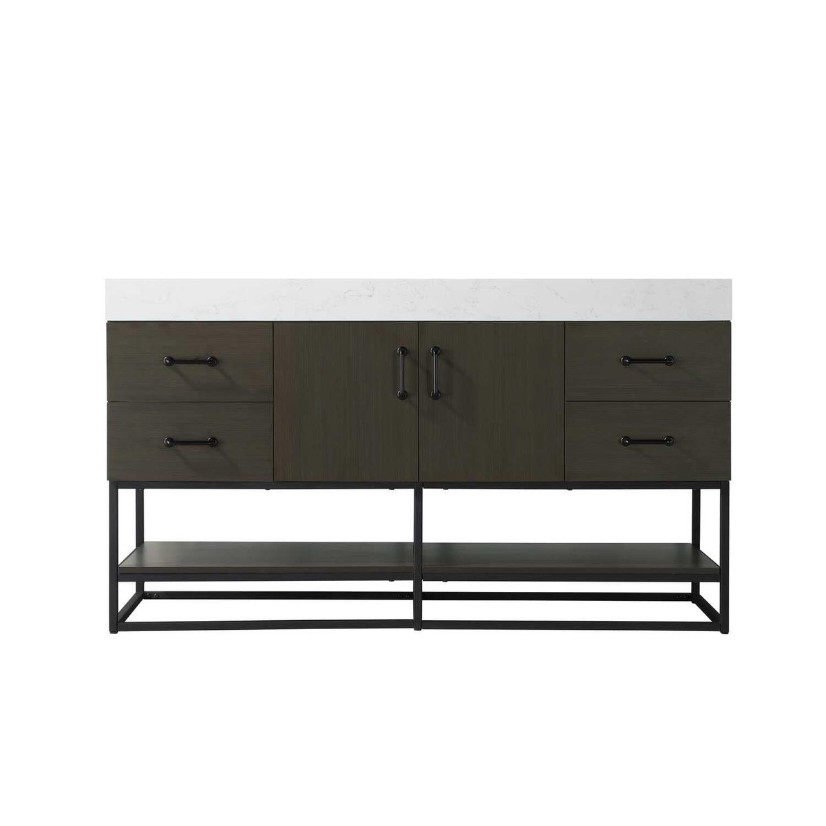 Caroline Bathroom Vanity Mocha Brown by Lighting Design – Wood, Mocha Brown
