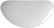 AV-CR22 Ventana Crescent Plate, 8-1/2", Porcelain White (Pack of 36)