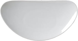 AV-CR22 Ventana Crescent Plate, 8-1/2", Porcelain White (Pack of 36)