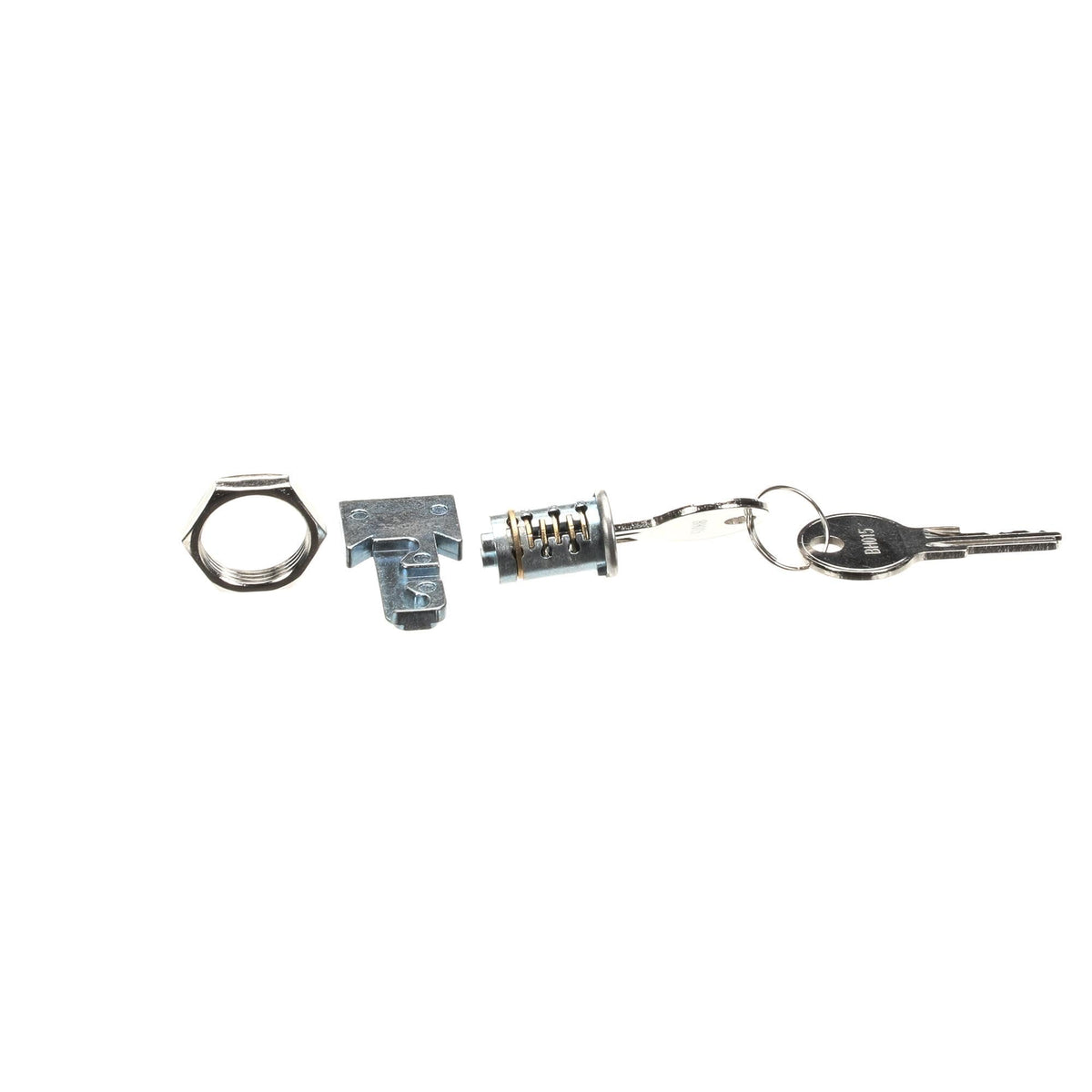 (KASOA) Cylinder Lock W/T Bolt by Kason – Stainless Steel, Silver, Model 91232C02420054