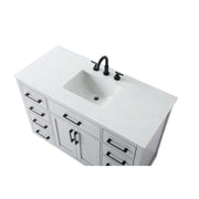 Alden Bathroom Vanity Grey by Lighting Design – Wood, Grey, Model 5608633
