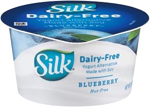 Silk Cultured Soy Blueberry Yogurt Alternative, 5.3 Ounce -- 8 per case.