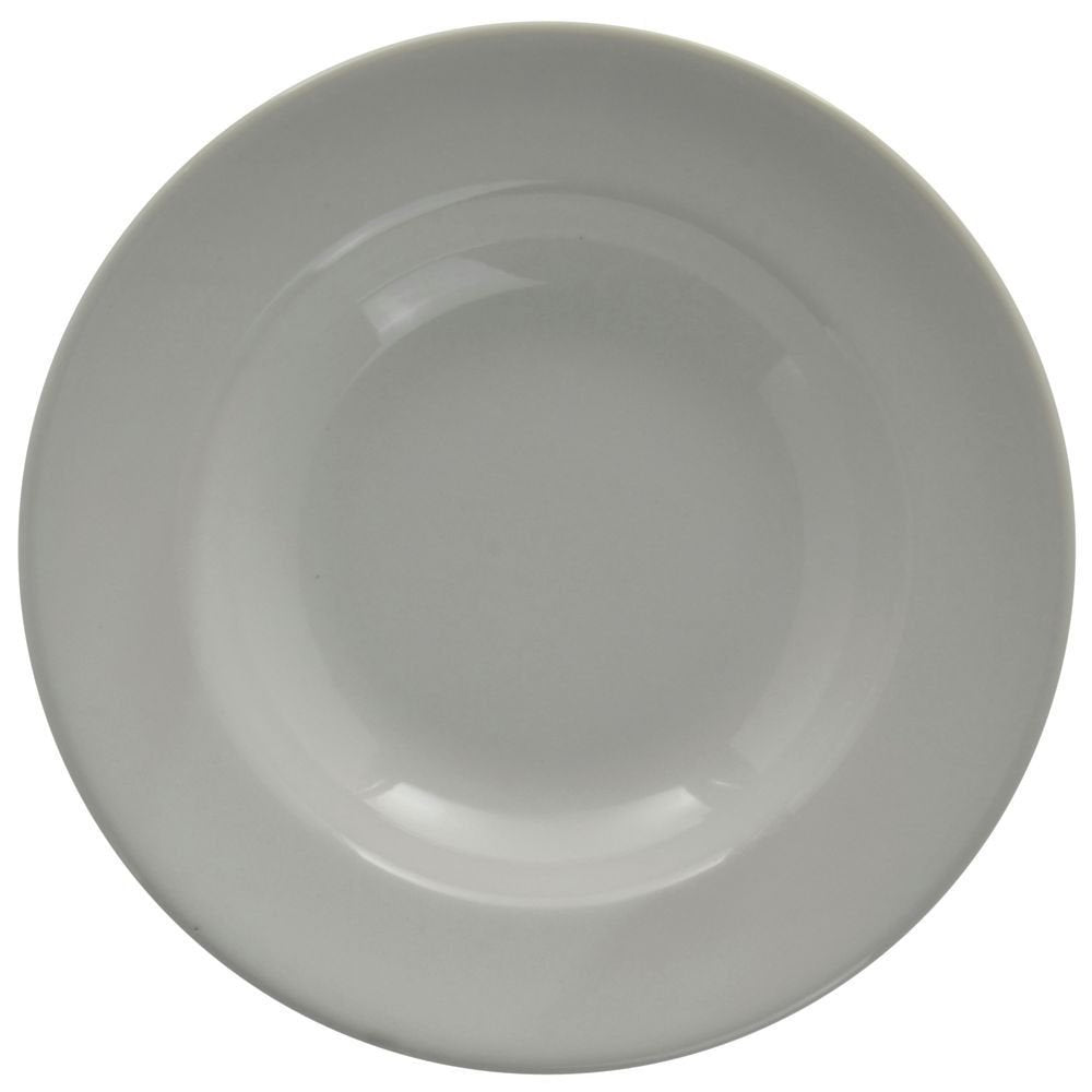 Soup Bowl with Rolled-Edge 13 Ounce Bright White Stoneware 36 Per Case by HUBERT – 13.0 ounces, Stoneware, Bright White, Pack of 36, Model BWWRC-3-HUB
