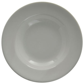 Soup Bowl with Rolled-Edge 13 Ounce Bright White Stoneware 36 Per Case by HUBERT – 13.0 ounces, Stoneware, Bright White, Pack of 36, Model BWWRC-3-HUB