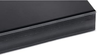 Plastic Flat Mount Molding with Self-Adhesive - 48"L x 1 1/4"H