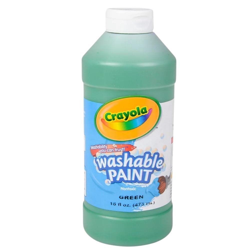 Crayola Green / 1 / 16 Fl Oz (Pack of 1) Tempera & Poster Paint