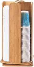 Cal-Mil 378-60 Bamboo Revolving Cup/Lid Organizer