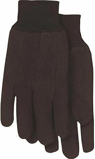 IMPERIAL Brown Jersey Glove, 1 EA