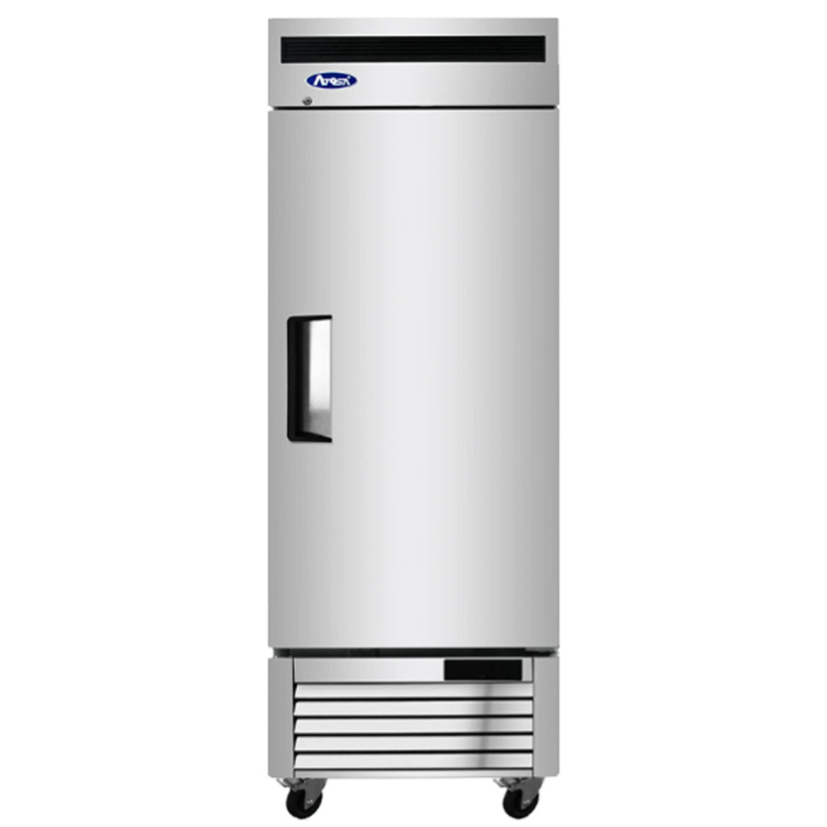 USA Refrigerator by Atosa – 27-Inch, 19.1 cubic_feet, Stainless Steel, Silver, Model MBF8505GR