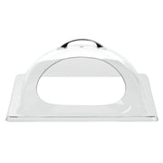 Chafer Cover with Cutout by CAL-MIL – Polycarbonate, Clear, Model 324-10