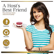 Stock Your Home 100 / Clear / 6 Inch Plates