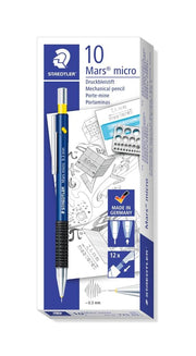 Mechanical Pencil Blue by STAEDTLER – 10 Count (Pack of 1), Plastic, blue, Model 775 03