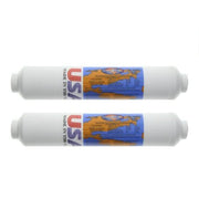 CL10ROT33-B Inline Filter GAC T33 - (PACKAGE OF 2) by Omnipure – 2 Count (Pack of 1), Polypropylene (PP)
