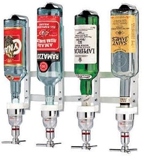 PADERNO World Cuisine Aluminum Bottle Rack, 6 Bottles