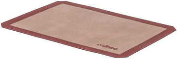 Winco SBS-16 16 1/2" x 11 5/8" Reusable Rectangular Silicone Baking Mat