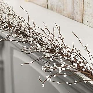 60 inch Pip Berry Garland for Holiday Craft Décor or Celebrations Embellishing (Cream White) Easter Farmhouse Decoration