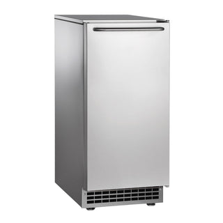 CU50GA Undercounter Ice Maker by Scotsman – Without Filtration, 26.0 pounds, Stainless Steel, Silver, Model CU50GA-1A