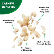 Honey Roasted Cashews by Hampton Farms – 11 Ounce (Pack of 2), Pack of 2, Model AHF13600185