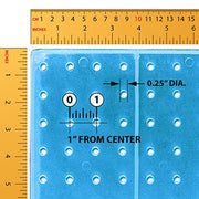 Azar Displays Pegboard Only / Blue / 1 Display Racks