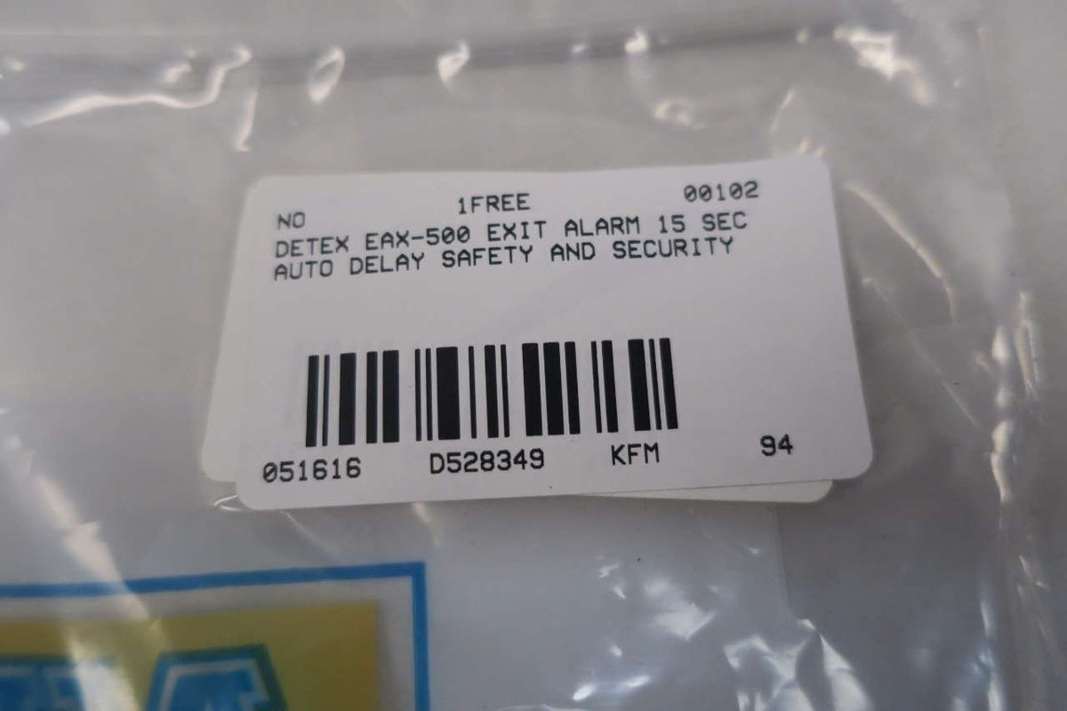 NEW EAX-500 EXIT ALARM 15 SEC AUTO DELAY D by Detex – Model D528349-EAX-500