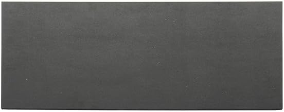 HUBERT Deli Riser Solid Black ABS Flat Riser Sheet - 24" L x 20" W x 1/4" H